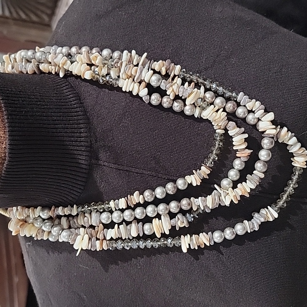 Chico's Multi-Strand Statement Necklace
